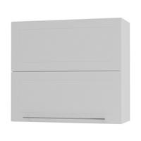 KÜCHENHÄNGESCHRANK Kvantum W8B/80 Weiß Matt / Weiß Matt 80 / 32,5 / 72cm - Weiß, Holz/Holzwerkstoff (80/72/32.5cm) - Feldmann-Wohnen