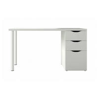 SCHREIBTISCH Weiß 60/138/74 cm - Weiß, Holzwerkstoff (60/138/74cm) - DMORA
