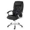 PROFI-BÜROSTUHL XXL Schwarz - Schwarz, Textil (68/125/77cm) - MCW