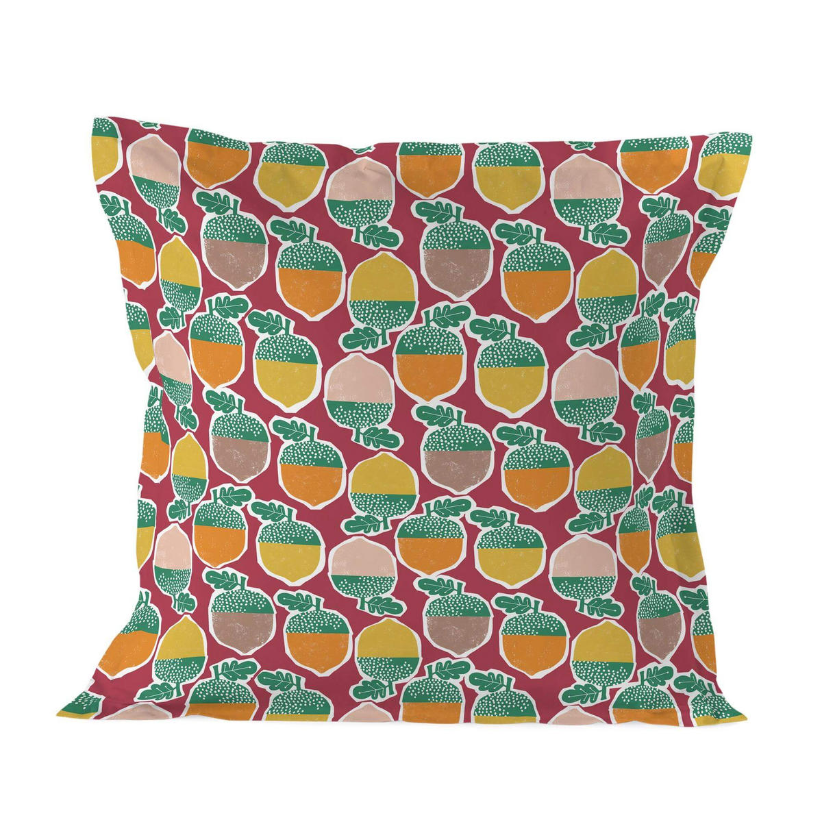 KISSENBEZUG harvestwood 50x75 cm mehrfarbig - Multicolor, Textil (50/75cm) - Happy Friday