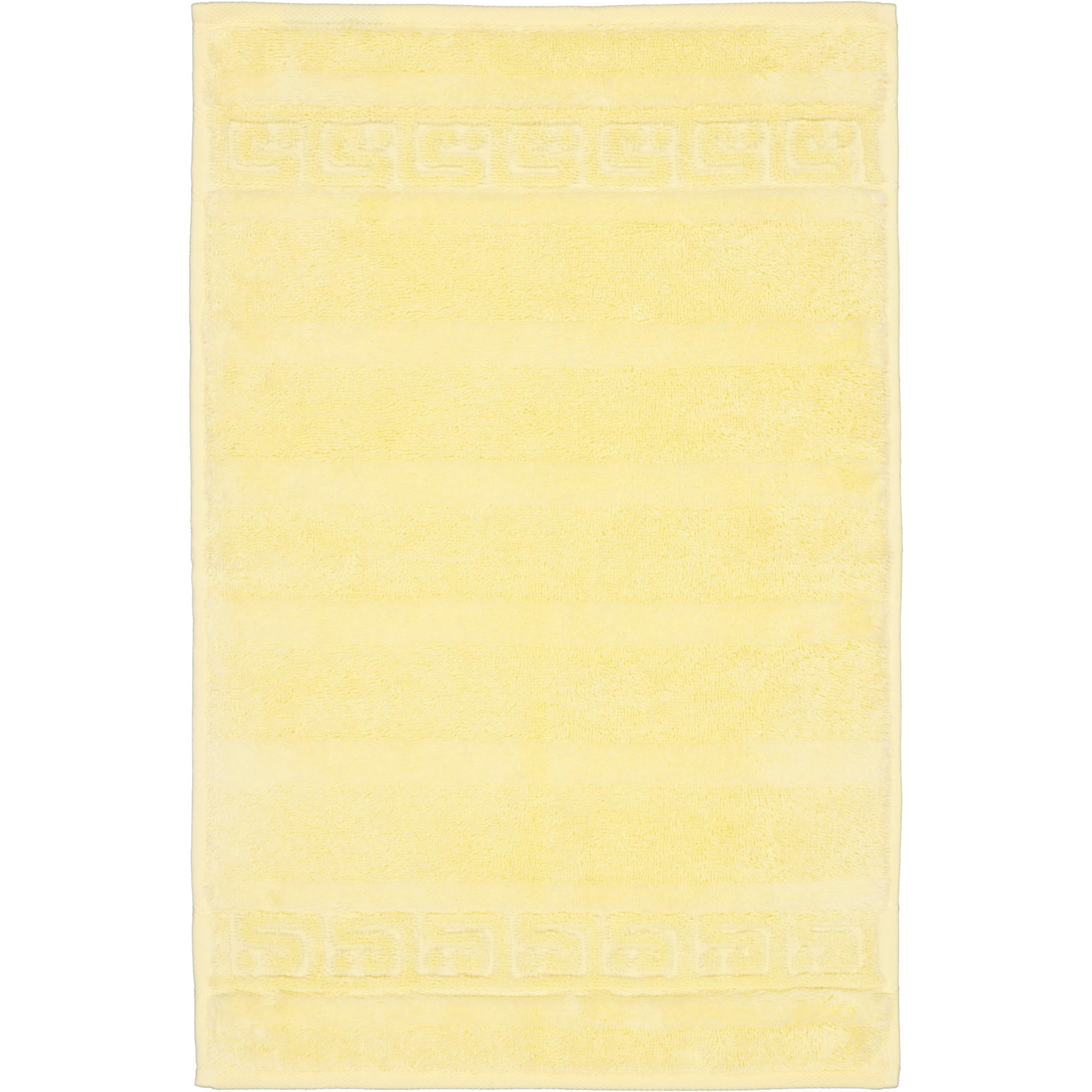 HANDTÜCHER NOBLESSE UNI 1001 HONIG - 581 - Gelb, Textil (30/50cm) - Cawoe