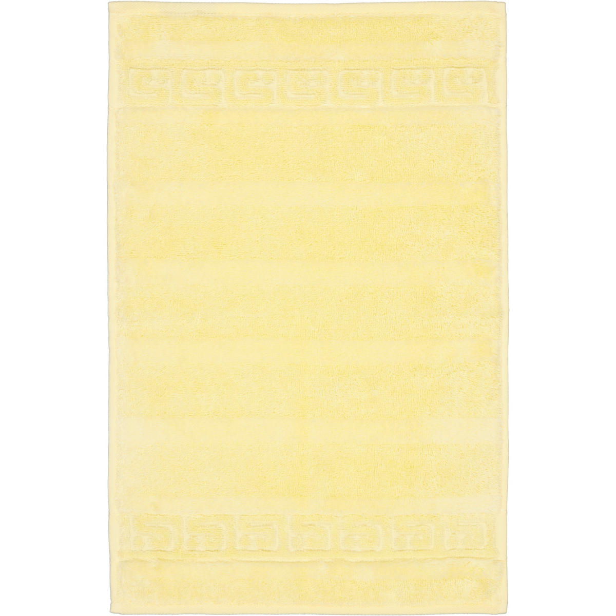 HANDTÜCHER NOBLESSE UNI 1001 HONIG - 581 - Gelb, Textil (30/50cm) - Cawoe