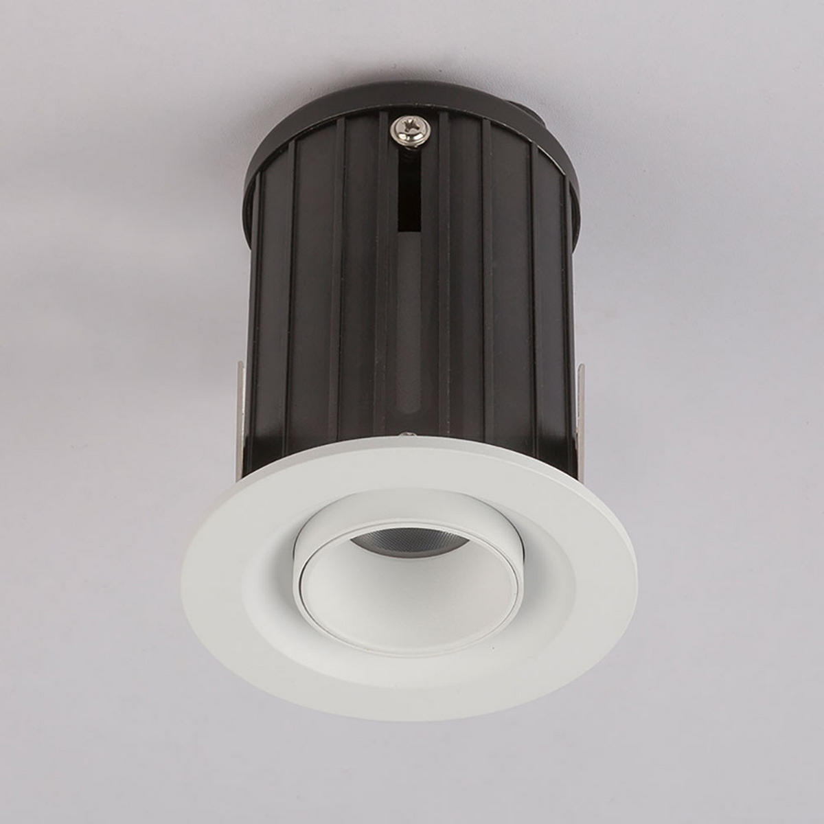 LED WANDLEUCHTE Aluminium Weiß beweglich - Weiß, Metall (9/11.1/9cm) - Globo Lighting