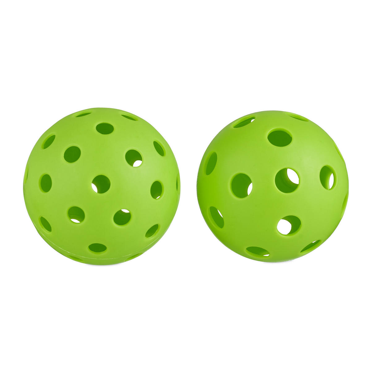 13-TLG.PICKLEBALL Set - Multicolor, Holz/Kunststoff (19.5/3.5cm) - Relaxdays