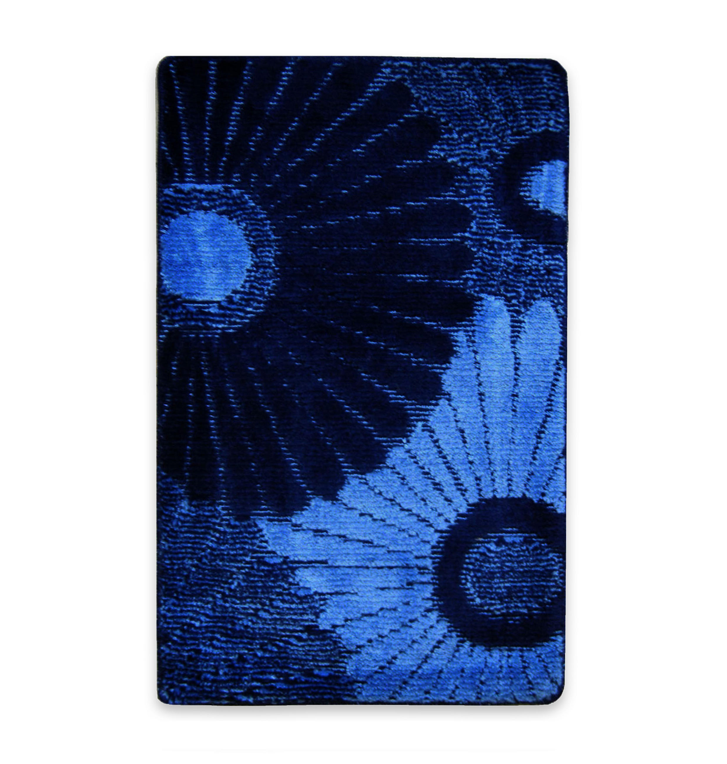 BADEMATTE 80/150cm BLAU - Blau, Textil (80/150cm) - ROLFNERS