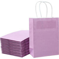 GESCHENKTÜTEN 25 Stück Set Lila 15 x 8 x 21 cm - Flieder, Papier (8/21/21cm)