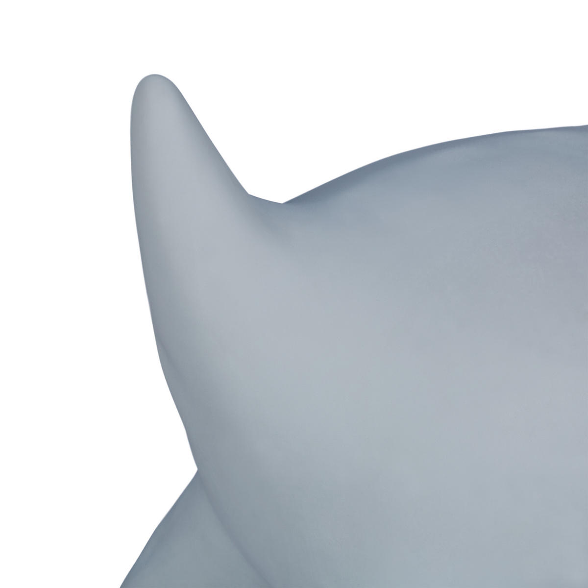ZVÍŘÁTKO šedé černé dinosaurus PVC 38x51x22 cm - šedá, plast (22/51/38cm) - Relaxdays