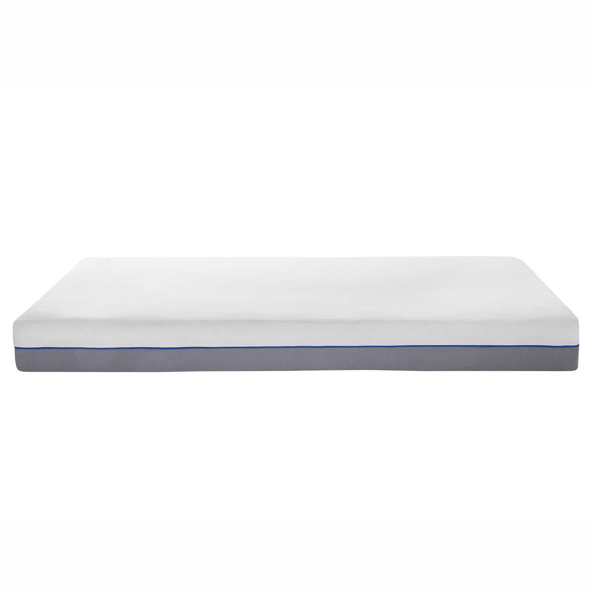 MATRATZE Memory Foam hart 80/200/20 cm Glee - Weiß, Textil (80/200cm) - Beliani