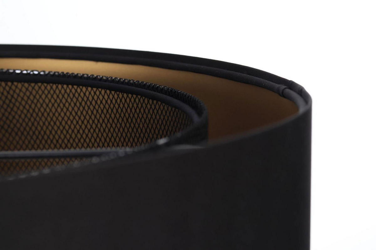 HÄNGELEUCHTE Gold 50/23 cm - Goldfarben/Schwarz, Kunststoff (50/1.3/23cm) - ONZENO