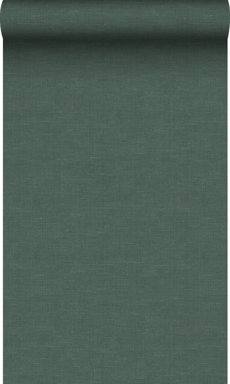 TAPETE Leinen-Optik 53 cm x 10.05 m - Grün, Papier (53/1000cm) - Origin Wallcoverings