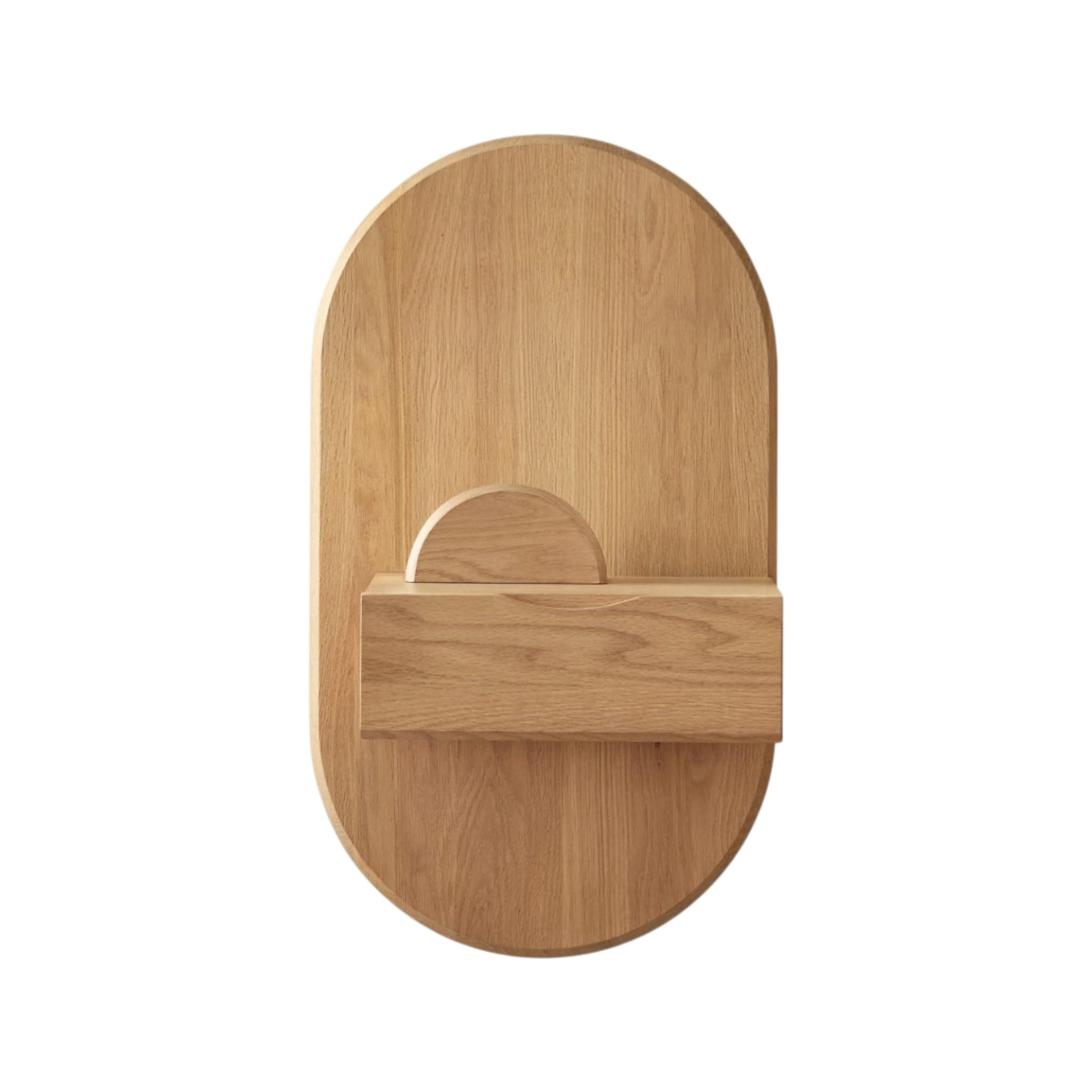NACHTTISCH Raph Natur aus Eiche - Naturfarben, Holz (36/63/23cm) - Tikamoon