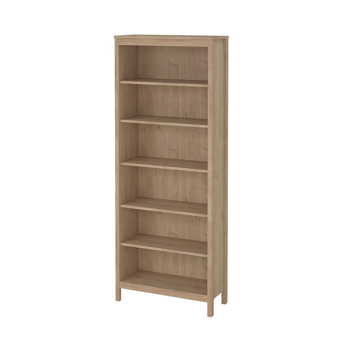 REGAL, Madrid, Eiche, Holzwerkstoff, 79 x 33 x 199 cm - Eichefarben, Holzwerkstoff (79/199/33cm) - ebuy24