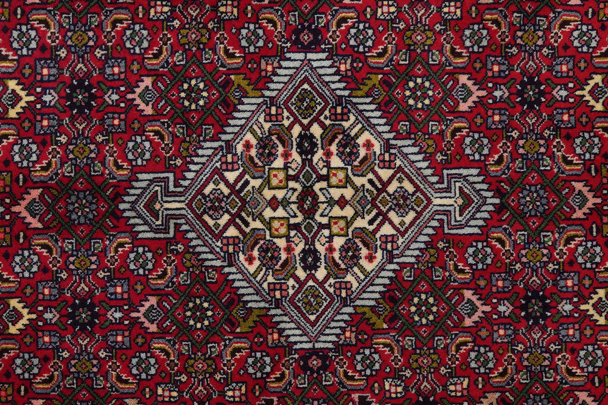 ORIENTTEPPICH handgeknüpft Assadabad Rot 193/126 cm Schurwolle - Rot, Textil (126/193cm) - Looma