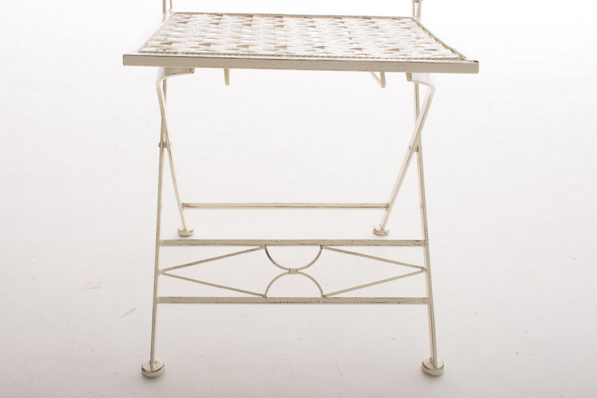 GARTENSTUHL Asiri antik-creme - Naturfarben, Metall (40/39/95cm) - TPFGarden