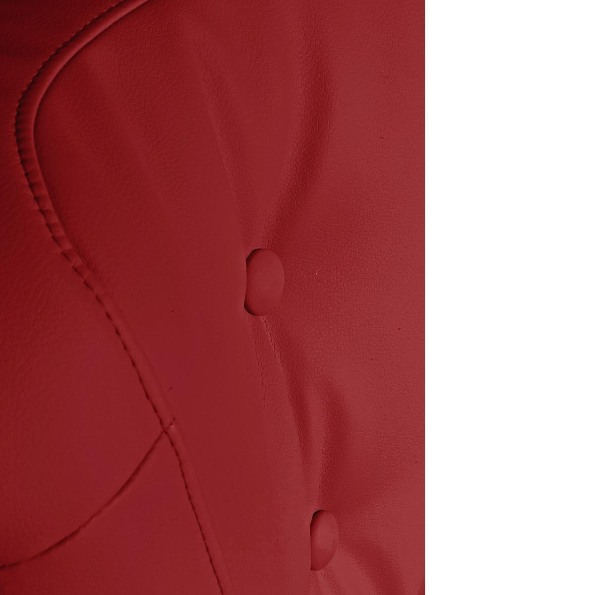 SESSEL Kassi Bezug Kunstleder Buche natur / chili - Rot, Kunststoff (69/80/68cm) - 58aufmkessel