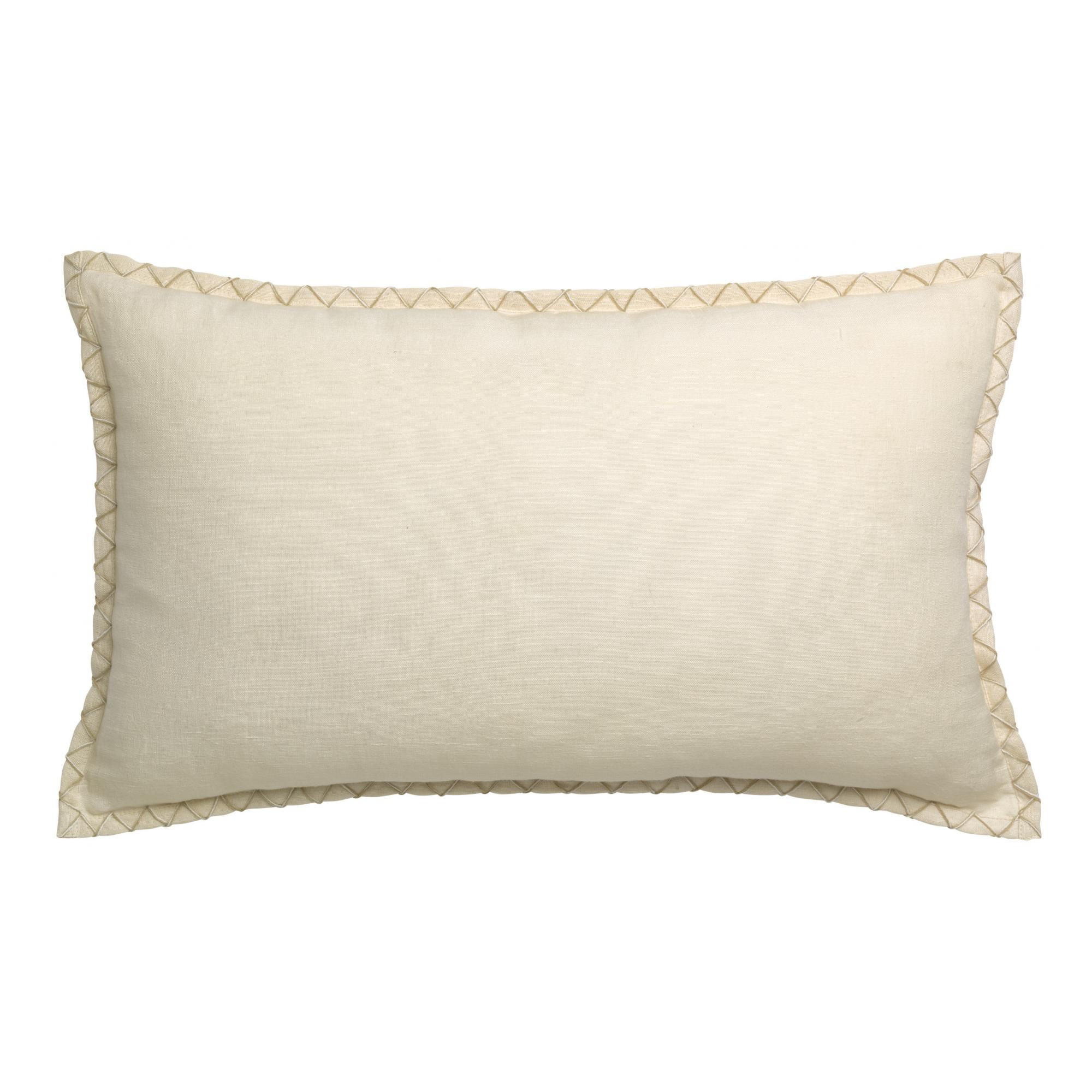 KISSEN Nala creme 30 x 50 cm - Creme, Textil (30/50cm) - Vivaraise