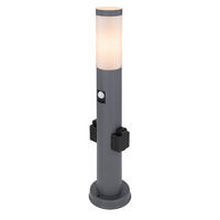 LED AUSSENLEUCHTE Anthrazit RGB - Anthrazit, Metall (7.6/7.6/60cm)