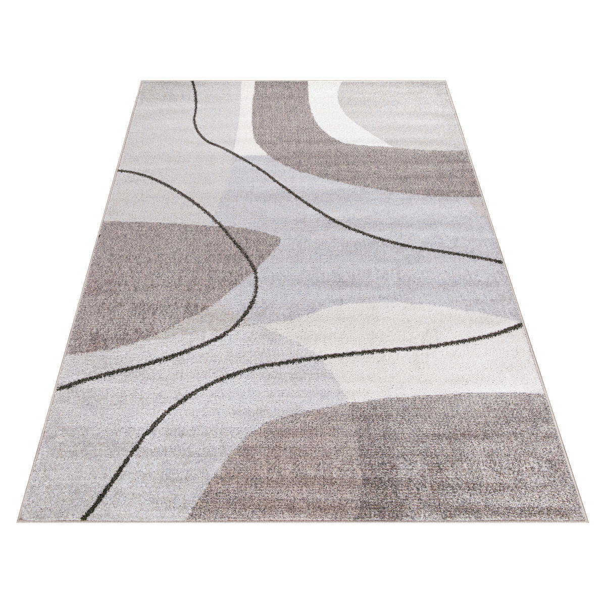 KURZFLORTEPPICH 120/170 cm Fiesta 126 - Beige, Textil (120/170cm) - Paco Home
