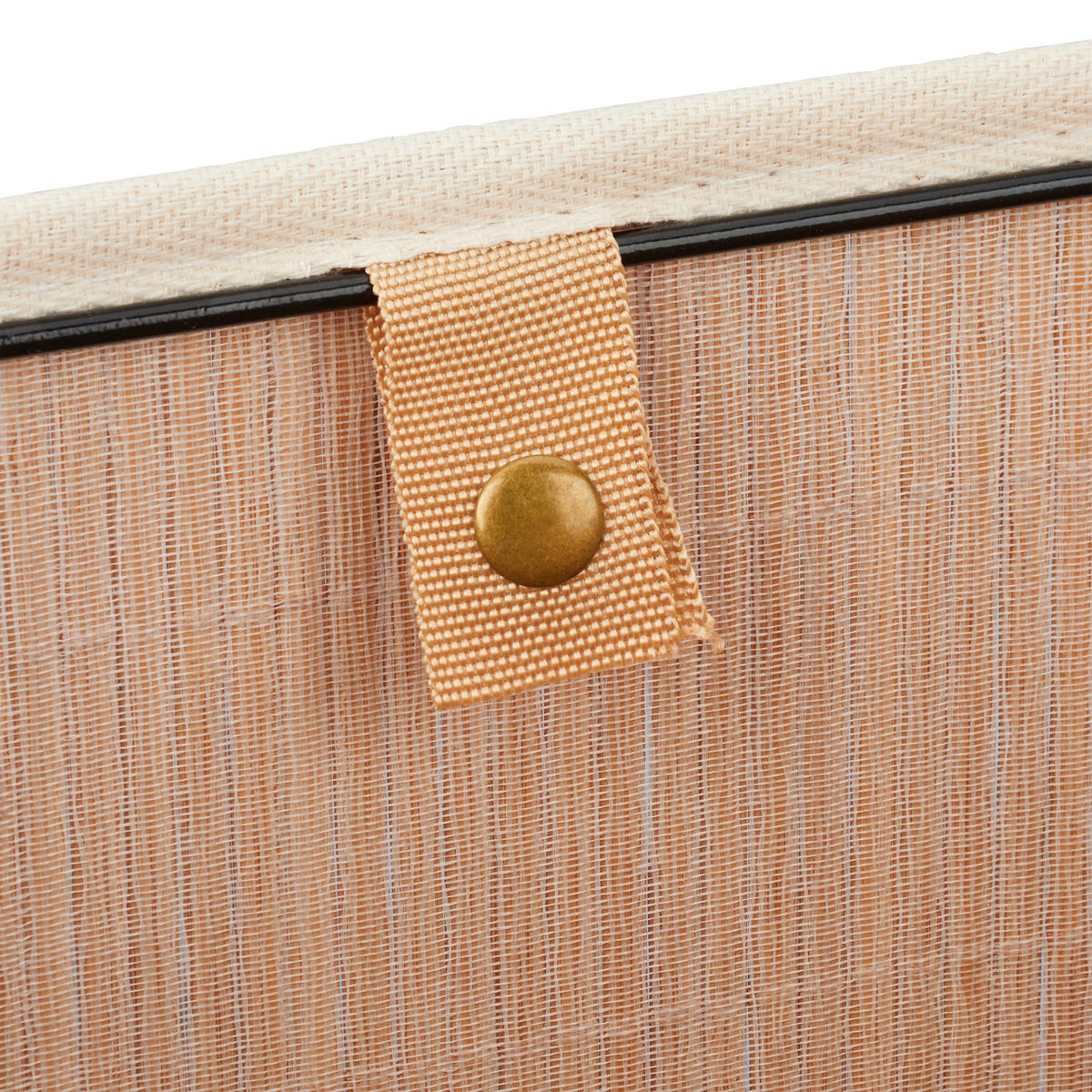 BROTKORB - Multicolor, Holz/Textil (34/16/23.5cm) - Relaxdays