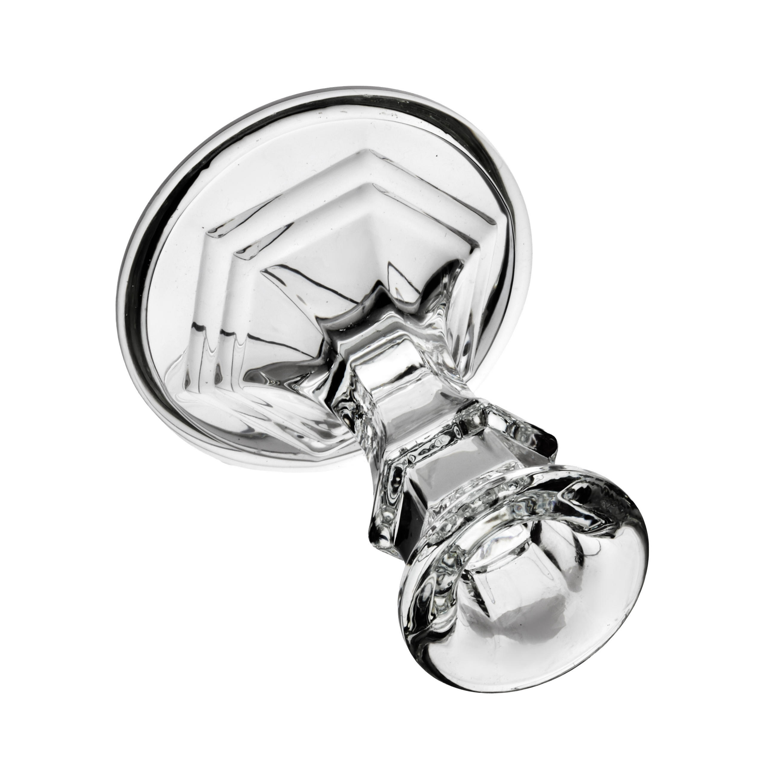 KERZENHALTER Patricia transparent 8/8/10. 5cm Glas - Transparent, Glas (8/11/8cm) - Mondex