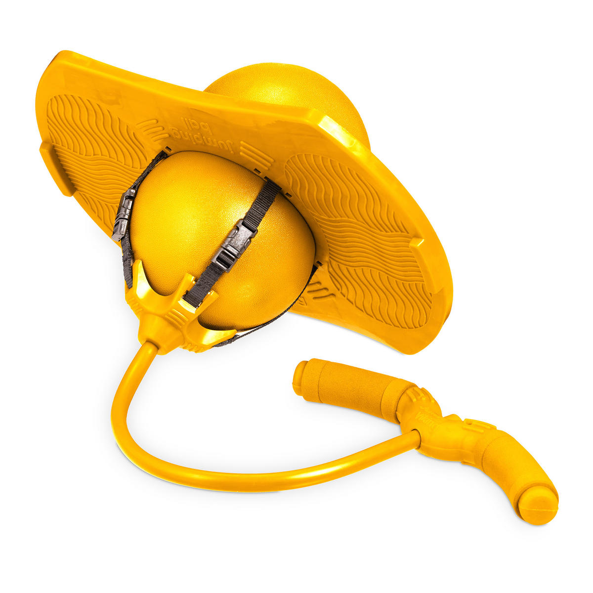 POGO-BALL - Gelb, Kunststoff (39/29cm) - Relaxdays