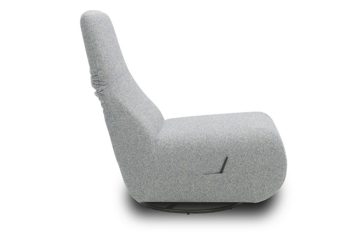 GARTENLOUNGE-RELAXSESSEL 2 Branwen 68x67x88 mit Outdoorbezug in blau - Blau, Kunststoff (68/67/88cm) - 58aufmkessel