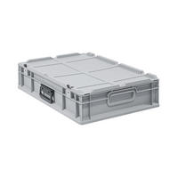 EUROBOX Nextgen Portable 135x 40x60cm 23 Liter - Grau, Kunststoff (40/13.5/60cm) - PROREGAL