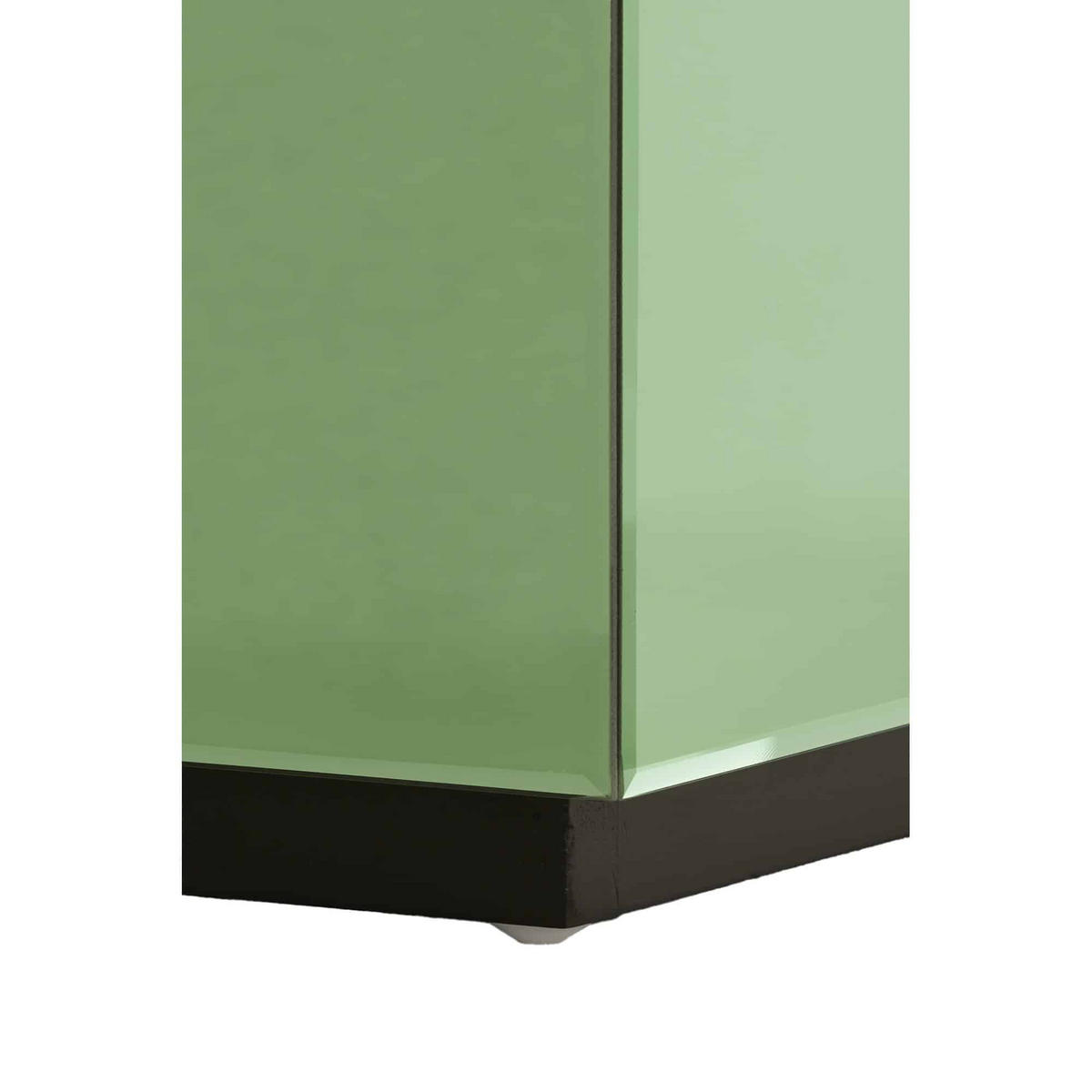 SÄULE Daxton Grün 40/40/40 cm - Grün, Glas (40/40/40cm) - Light & Living