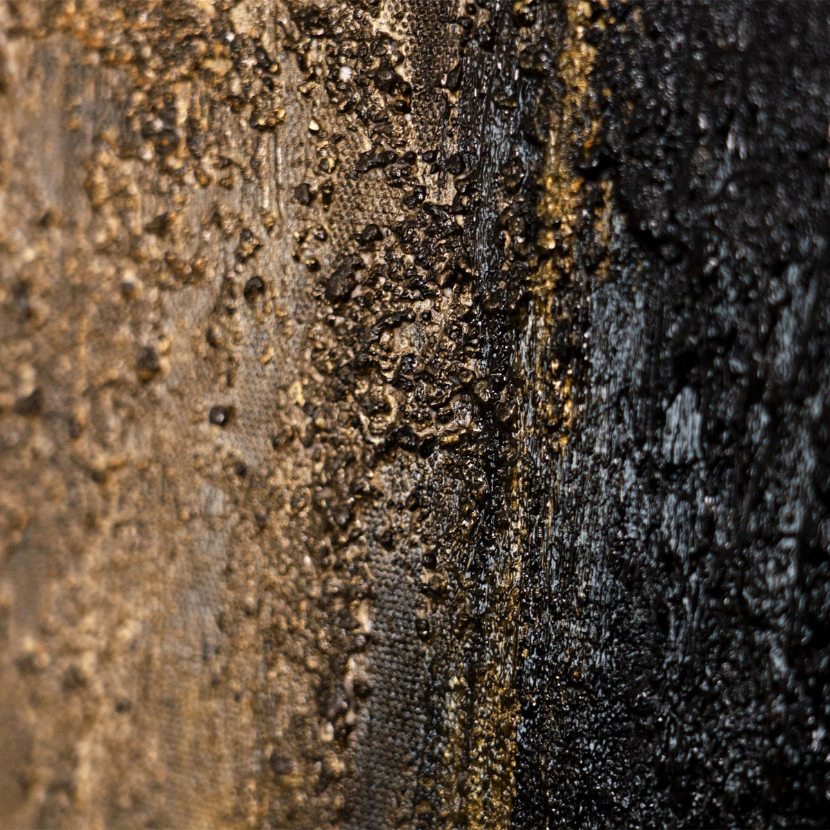 GEMÄLDE Tiefe der Zeit Schattenfugenrahmen Grau 120x80 cm - Grau, Holz (120/80cm) - YS-art gallery