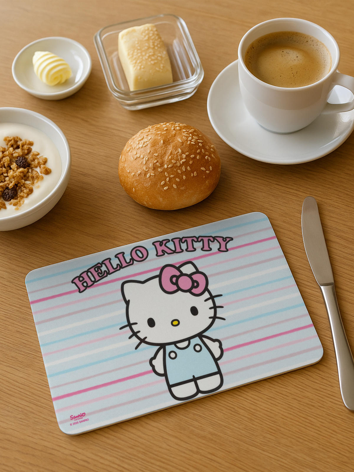 BRETTCHEN Hello Kitty Mehrfarbig 14,5 x 23,5 cm - Multicolor, Kunststoff (14.5/23.5cm) - Hello Kitty