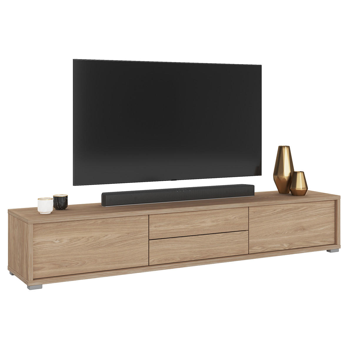 TV-MÖBEL Idra Holz - Braun, Holzwerkstoff (180/32/36cm) - Petits-meubles
