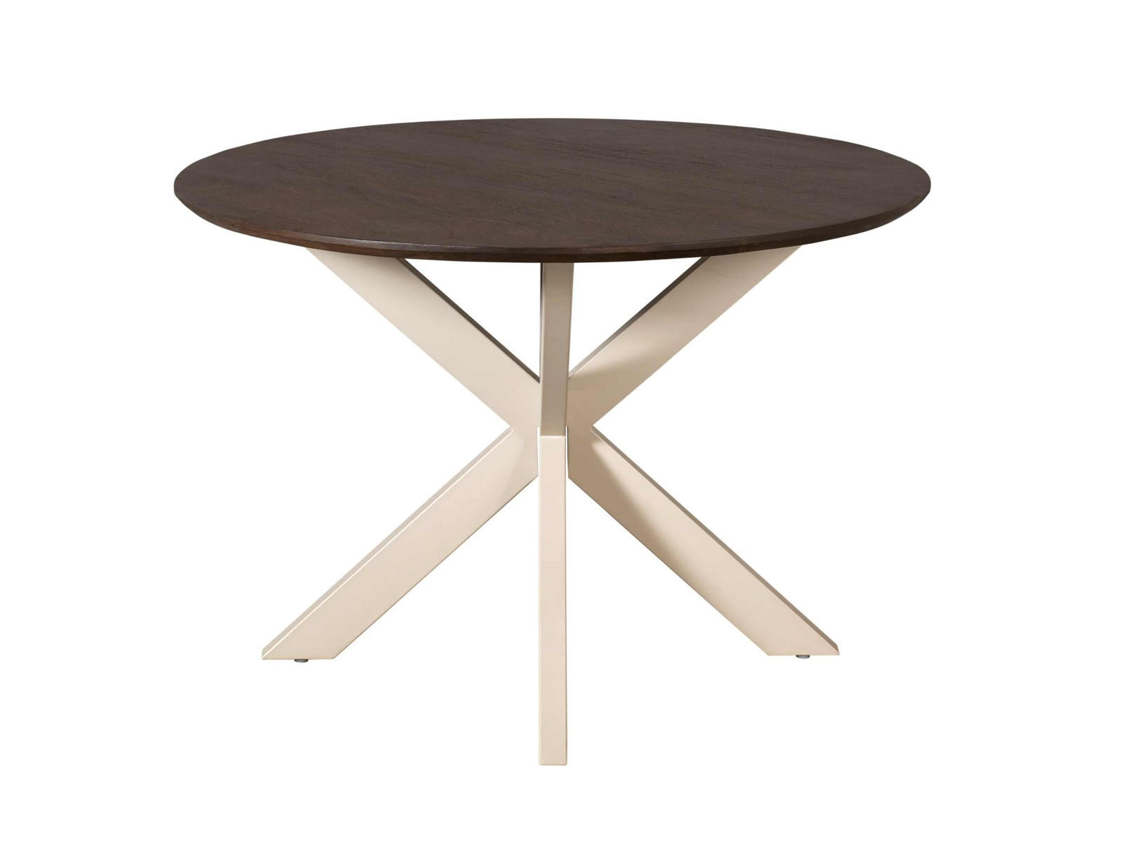 ESSTISCH Dimora -Sand Durchmesser 130 cm Sand - Sandfarben, Holz (130/130/76cm) - Villa Möbel