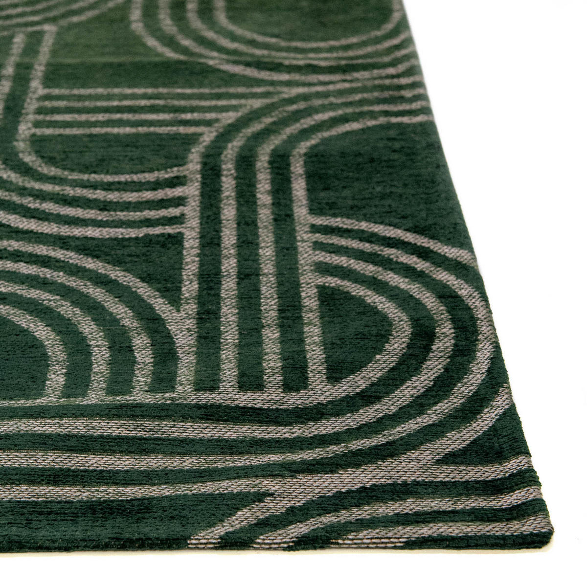 TEPPICH Disco Green Dream 170/240 cm - Grün, Textil (170/240cm) - Lola&Moi