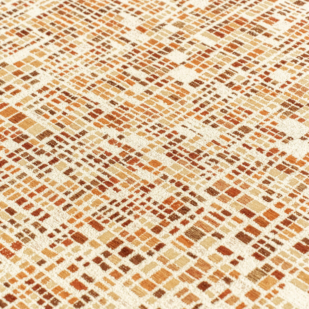 PREPROGA Cubik Pumpkin 240/340 cm - oranžna, umetna masa/tekstil (240/340cm) - Louis De Poortere