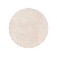 PRATELNÝ koberec Nina Krémová ø 150 cm kulatý - krémová, plast/umělá hmota (150/150cm) - benuta Nest