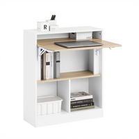 KLAPPTISCH Weiß - Weiß, Holz/Holzwerkstoff (54/70/85cm) - SoBuy