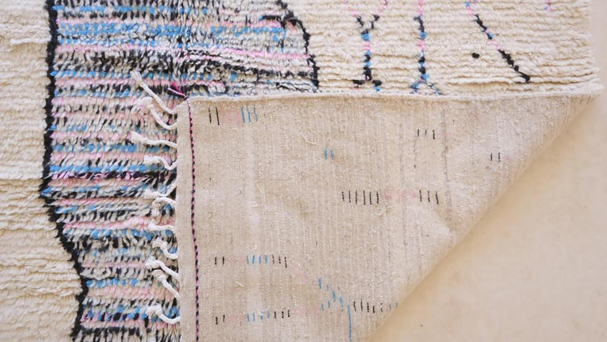 BERBERTEPPICH aus reiner Wolle 193x 291 cm - Multicolor, Naturmaterialien (193/291cm) - AFK Living