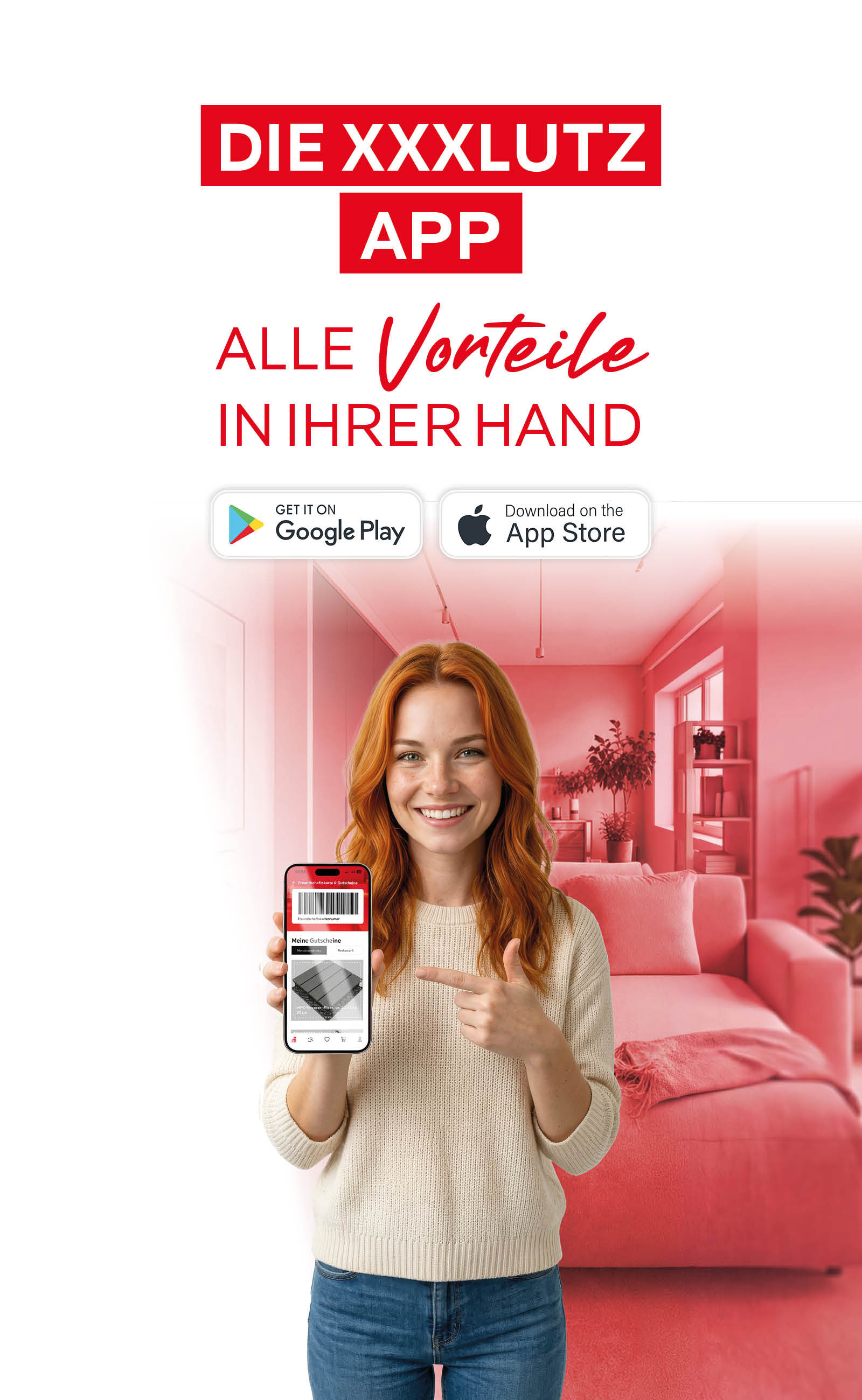 Die XXXLutz App: Alle Vorteile in Ihrer Hand