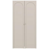 ŠATNÍKOVÁ skriňa Arkadia kašmírovo sivá, 2-dverová, 100 cm - taupe, kompozitné drevo (100/200/53cm) - Selsey