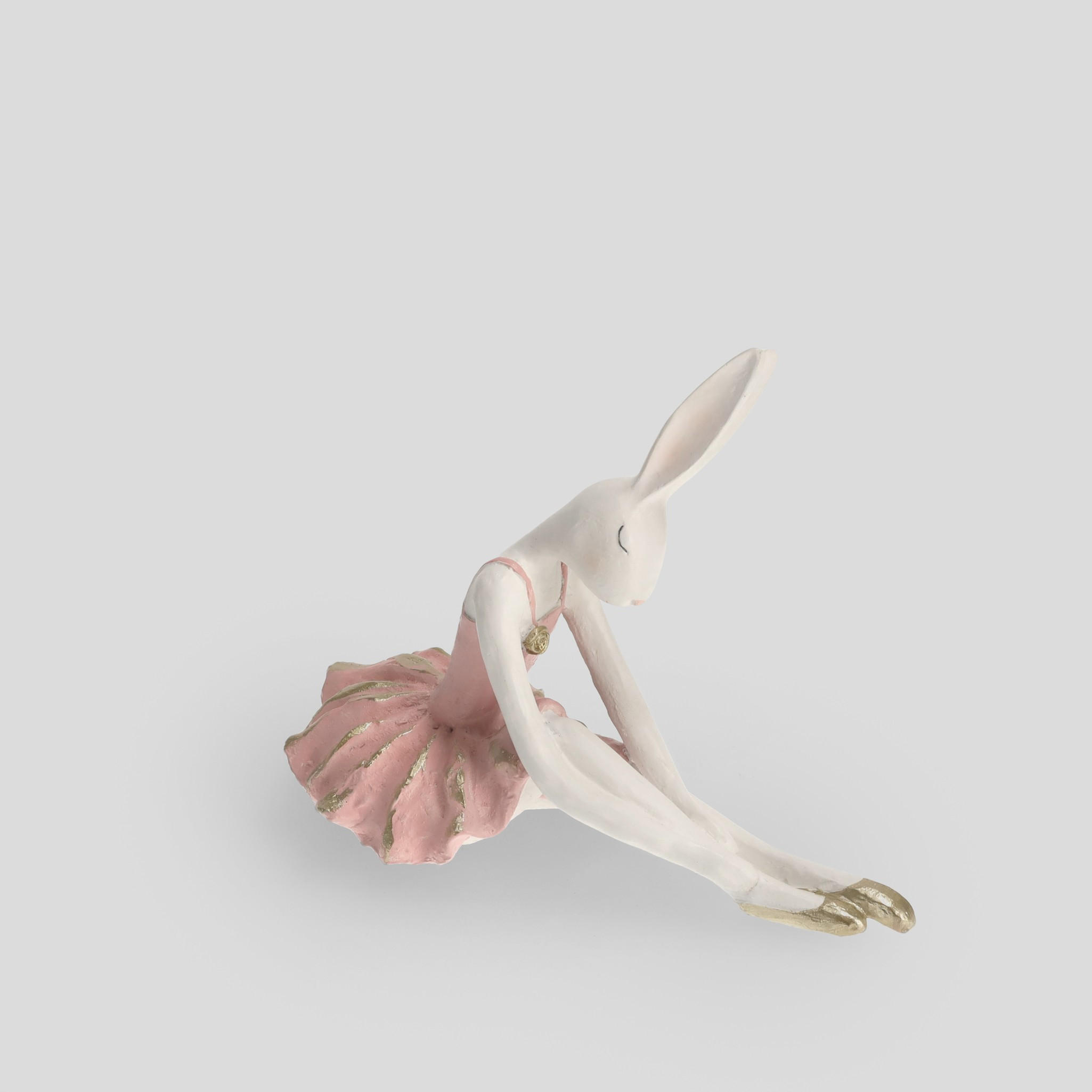 DEKOFIGUR Primabunny - Hellrosa, Kunststoff (11.5/23/23.5cm) - home&you
