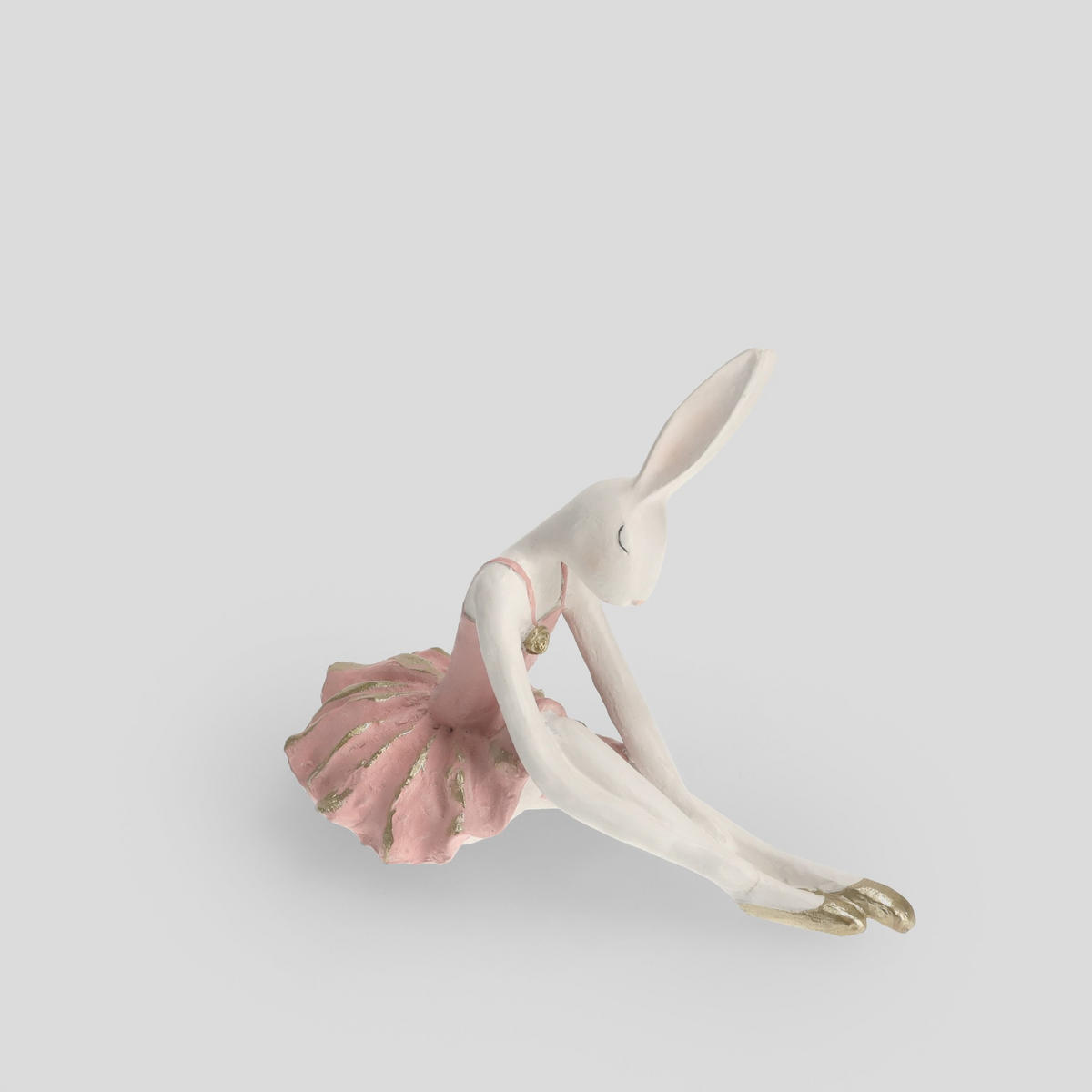 DEKOFIGUR Primabunny - Hellrosa, Kunststoff (11.5/23/23.5cm) - home&you