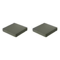 SITZKISSEN Manchester 60/60 cm 2er-Set - Grün, Textil (60/8/60cm) - Madison