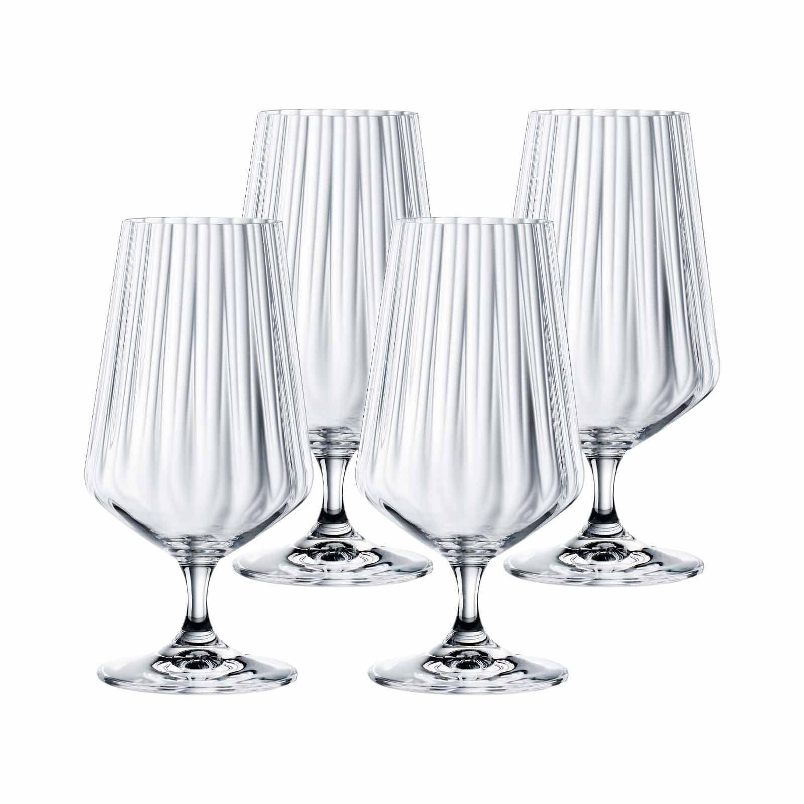 BIERGLÄSER Celebration transparent 380 ml 4er Set - Transparent, Glas (0.38L) - Nachtmann