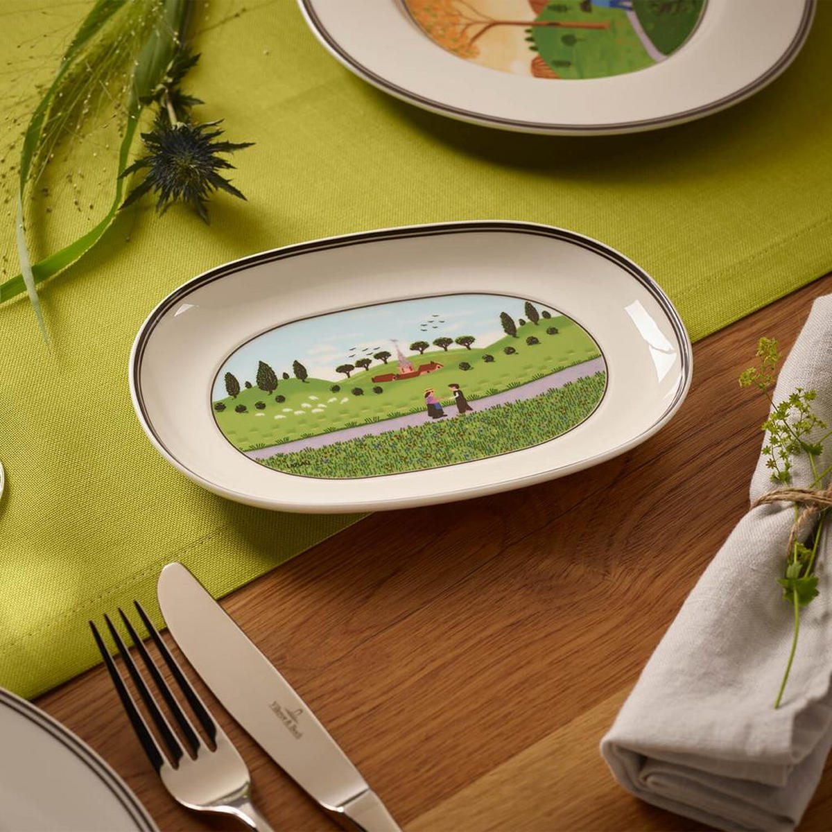 BEILAGENSCHALE Design Naif bunt 20 x 14 cm - Multicolor, Keramik (1cm) - Villeroy & Boch