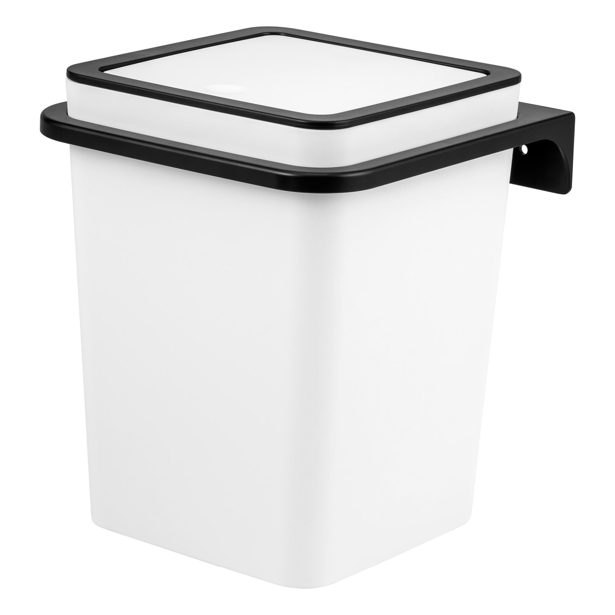 KOSMETIKEIMER SAVONA 6 Liter, weiß - Weiß, Kunststoff (18/25/18cm) - bremermann