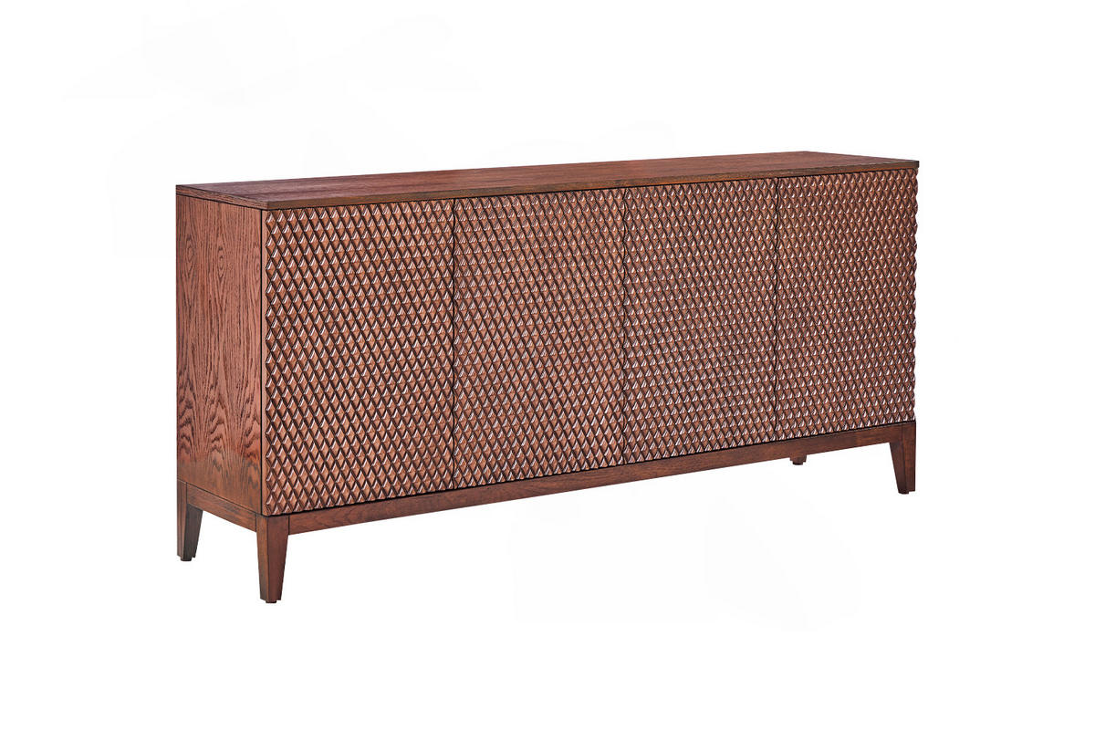 SIDEBOARD COPAS Braun Holz - Braun, Eichenholz/Holz (180/85/40cm) - KAWOLA