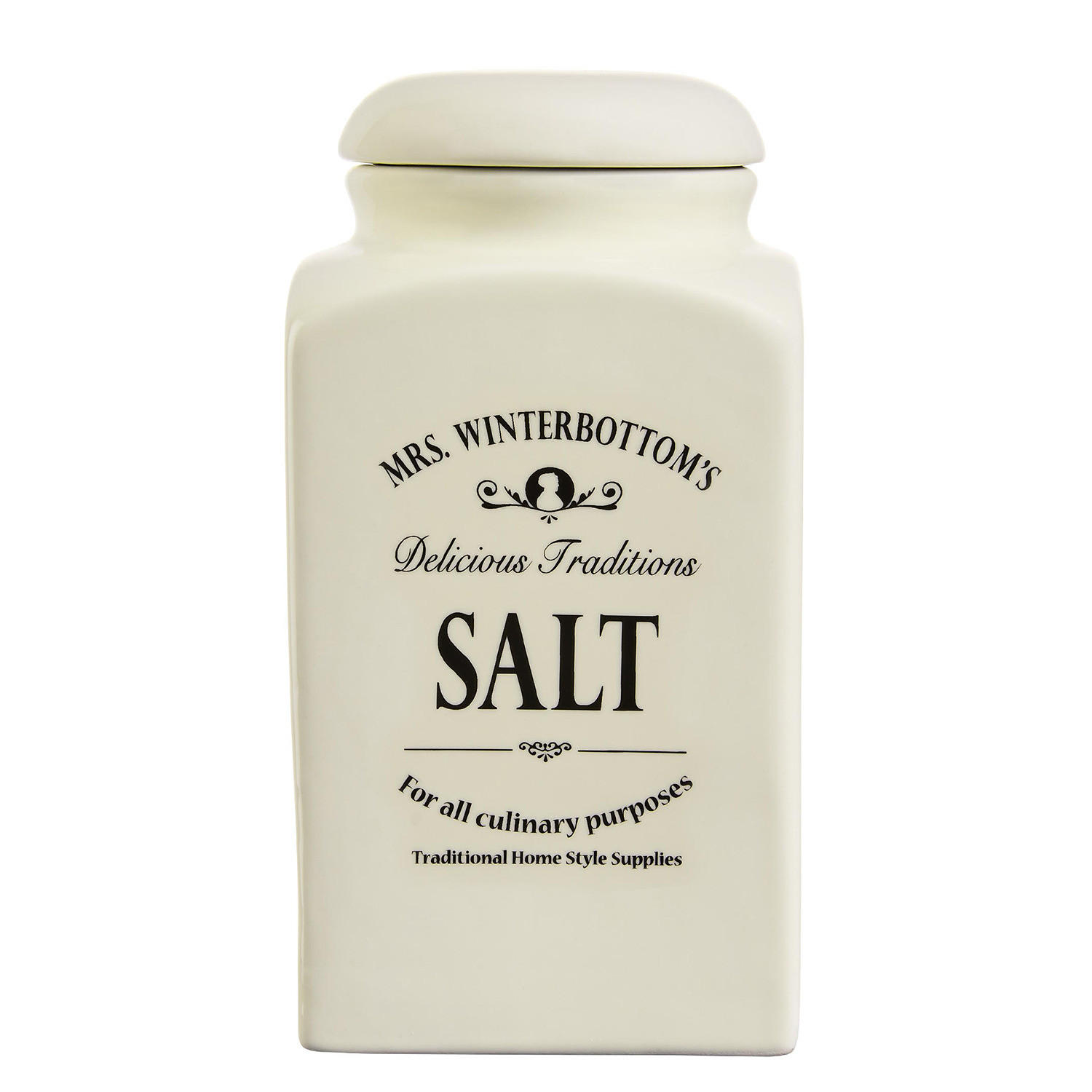 SALZDOSE Mrs. Winterbottom's - Beige, Keramik (11/21/11cm) - Butlers