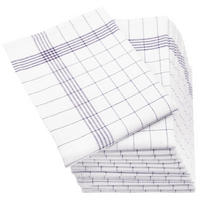 GESCHIRRTÜCHER, 12er-Set, 50x70 cm, 50% Baumwolle, 50% Leinen, Grau - Grau, Textil (50/70cm) - Zollner
