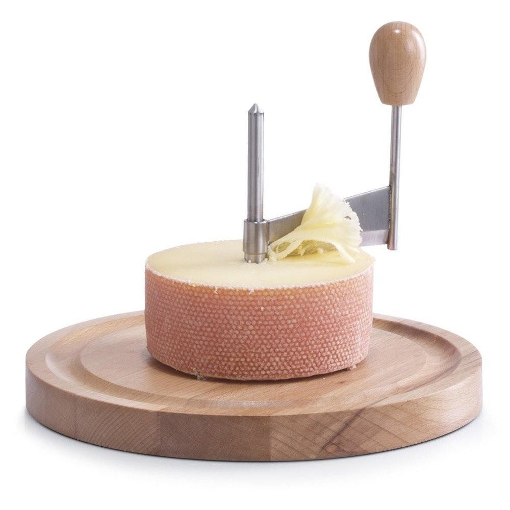 KÄSESCHNEIDE-SET 22/22/30 cm - Braun, Holz (22/22cm) - ZELLER