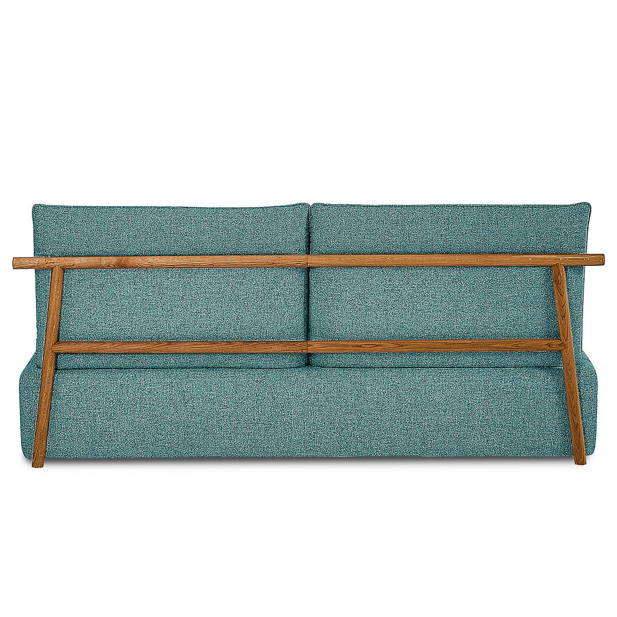 POLSTERBETT - Petrol, Textil (140/200cm) - home24